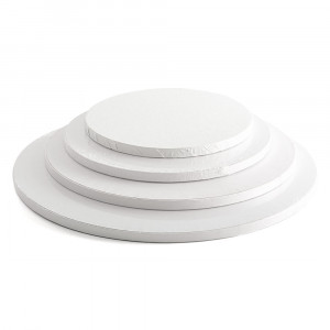 Кръгла чиния за торта Satin White, Ø 25 x H 1,2 cm - Img 2