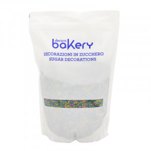 Метални перли ColourMix Metallic Sugar Pearls Ø 2 мм, 1 кг - Img 2