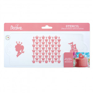 Пластмасов страничен декор Sablon Princess, 25 x 10 cm - Img 3