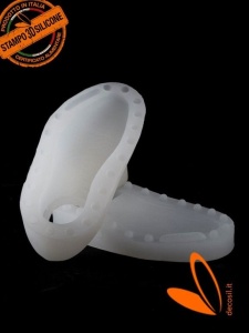 Силиконова отливка 3D обувка с брада, 14,2 x 5,5 x H 6,5 cm - Img 2