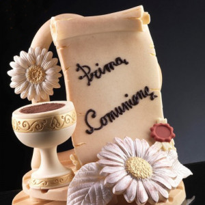 Силиконова форма 3D Пергамент Пергамент, 16,5 x 11 x H 2,5 cm - Img 2