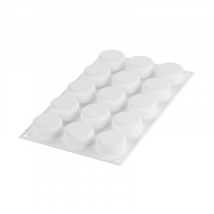 Силиконова форма Essential Ø 4,5 x h 2 cm, 15 кухини - Img 2