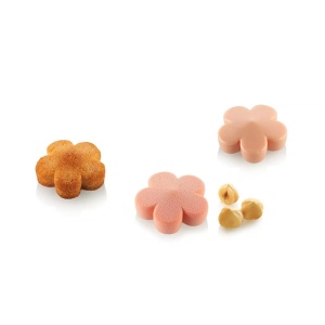 Силиконова форма Flower XS Ø 4,2 x H 1,5 cm, 18 кухини x 13 ml