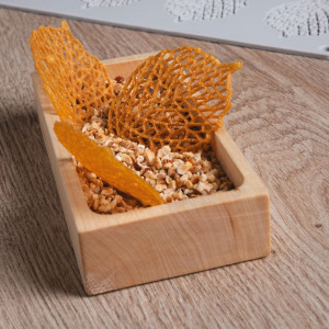 Силиконова форма Gourmand Leaves 7,3 x 5,5 x H 0,2 cm, 8 кухини - Img 4