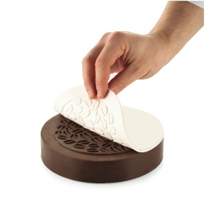 Силиконов калъп Coffee Decor Ø 18 x H 2,5 cm, 14,5 ml - Img 3