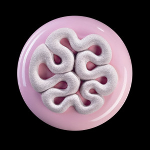 Силиконов калъп TOP Jelly Mini Ø11xH1.1cm, 2 кухини - Img 1