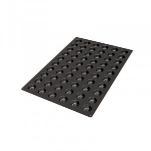 Силиконов цилиндър Mignon Ø 4 x H 2 cm, 60 кухини, 25 ml (SQ055) - Img 2