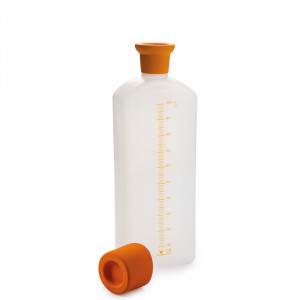 1 Litre Cork Stoppered Bottle with Perforated Lid, 10x5.6xH27.5cm - Img 1
