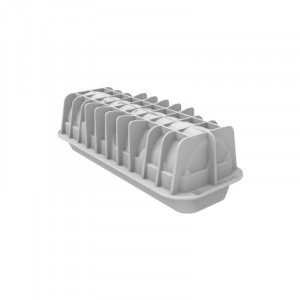 3D Silicon Trunks Snowy 24.8 x 8.8 x H 8 cm, 1400 ml - Img 3