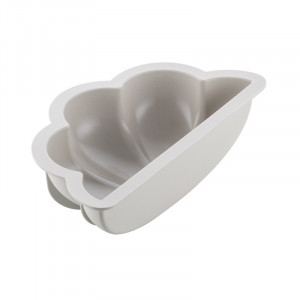 3D szilikon torta tortaforma készlet Nuvola (2 forma) 22 x 11 x H 6 cm, 1600 ml - Img 6