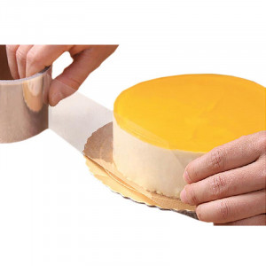 Acetofan PVC Acetophan Tape 7 cm wide, Cake, Thickness 80 micron, Roll 300 M - Img 2