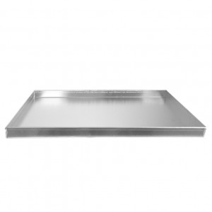 Aluminium Tray - 4 Edges, 60 x 40 x H 3 cm - Img 3