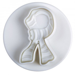 Biscuits or Decorations Winter, Christmas - Plastic Cutters with Extractor Ø 5.5 cm, Set 4 Pieces - Img 7
