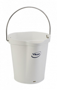 Bucket 6 L, White Plastic Material - Img 1