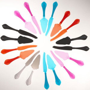 Cake/Desert Portioning Knife, Black Plastic, L 29 cm - Img 3