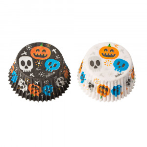Chese L Halloween papír, Ø 5 x H 3,2 cm, 36 db - Img 2