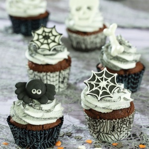 Chese L Hartie Model Halloween, Ø 5 x H 3.2 cm, 36 buc - Img 2