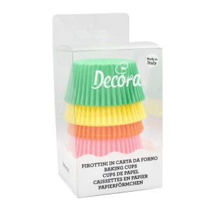 Chese L Paper ColorMix 4 Colours, R 5 x H 3.2 cm, 75 pcs