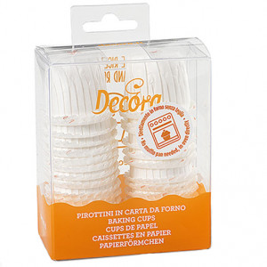 Chese S Crepe Paper White, Ø 3 x H 3.5 cm, 35 pcs - Img 2