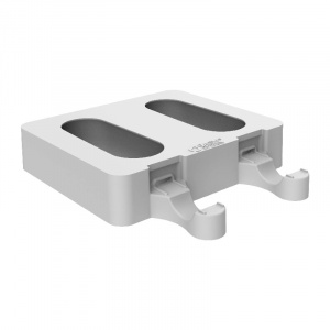 Classic 3D Silicone Ice Cream mould, 2 moulds x 2 cav Ø 4.3 x H 9.3 cm, 76 ml, 50 sticks - Img 2