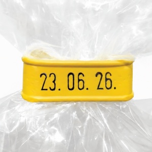 Clipband Galben 0.6 mm, Rola 500 m - Img 2