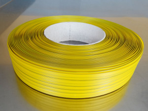 Clipband Yellow 0.6 mm, Roll 500 m - Img 1