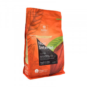 Cocoa Alkali Black Intense Barry Callebaut 10-12% Cocoa Butter, 1 kg - Img 2