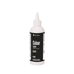 Colorant Alimentar Lichid Hidrosolubil, Negru fara E171, 190 ml