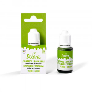 Colorant Alimentar Lichid Liposolubil, Verde, 15 gr