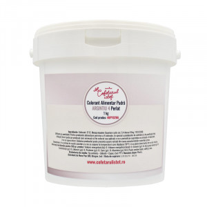 Colorant Alimentar Liposolubil Pudra Perlata Argintiu 1 Kg