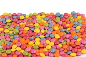 Colormix Chocolate Flat Pearls, Ø 8 mm, 1 kg - Img 2