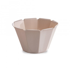 Cupe Inghetata Plastic Reutilizabil Gemma Bej, Ø 11.5 x H 6.68 cm, 350 ml, Set 100 buc