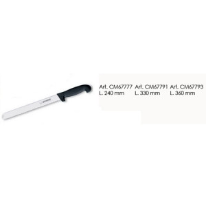 Cutit Profesional Brutarie / Cofetarie, Lama Zimtata Inox L 36 cm - Img 3