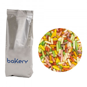 Decor Decor Cukorpálcikák Cukorcukor színkeverék, 1 kg