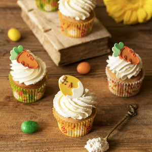 Decor Sugar - Фигурки Макарони, моркови и моркови Ø 5 см, 6 броя - Img 3