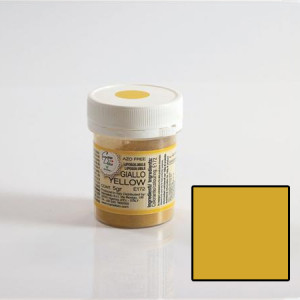 Fat Soluble Food Colour Powder, Yellow-Mustard, 5 gr - Azo Free
