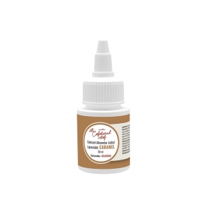 Folyékony zsírban oldódó ételfesték, karamell, 30 ml