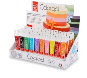 Food Colouring Gel Set, 40 pcs x 20 gr - Img 2