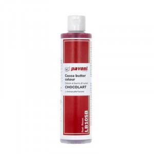Food Colouring with Cocoa Butter without E171, Red, 200 gr
