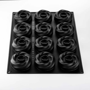 Forma Pavoflex 30x40cm Karma 12 cavitati, Ø 8 x H 3 cm, 120 ml - Img 2