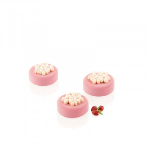 Forma Silicon Decor Top/Insertie Flora Ø 4.5 x H 0.72 cm, 15 cavitati, 7 ml - Img 1
