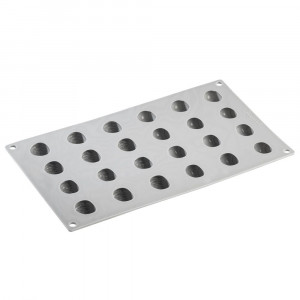 Forma Silicon Gourmand Castane 3.1 x 2.7 x H 1.6 cm, 24 cavitati - Img 4