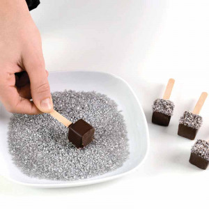 Forma Silicon Inghetata / Monoportie Kube 2 x 2 x H 2 cm, 2 x 15 cavitati, 8 ml - Img 3