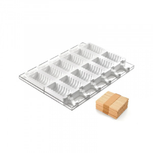 Forma Silicon Inghetata Tango, 2 forme x 6 cavitati 9.2 x 4.5 x H 2.75 cm, 90 ml, 50 bastonase - Img 4