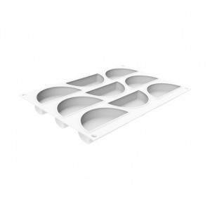 Forma Silicon Rainbow 10 x 2.1 x H 5 cm, 9 cavitati, 80 ml + decupator - Img 4