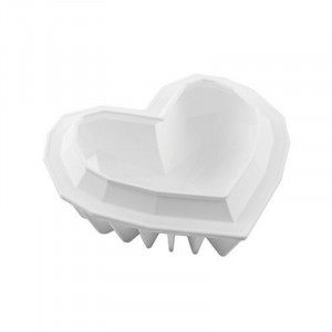 Forma Silicon Tort Inima 3D Amore Origami 15 x 13.5 x H 5.5 cm - Img 2