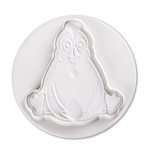 Funny Animals - Decupatoare Plastic cu Extractor Ø 8 cm, Set 4 Buc - Img 2