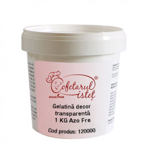 Gel Neutru-Transparent Acoperire Produse, Azo Free, Gata de Utilizat, 1 Kg