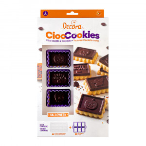 Halloween Plastic Cutters - Biscuit Decor, 6 x 4.3 x H 2.2 cm, 2 pieces - Img 1