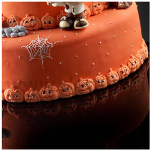 Halloween Silicon Halloween - Zucchini Border, 20.3 x 3.2 x H 1.2 cm - Img 2